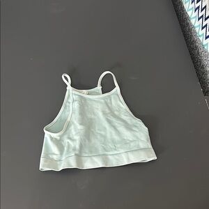 Mint Green Crop Top